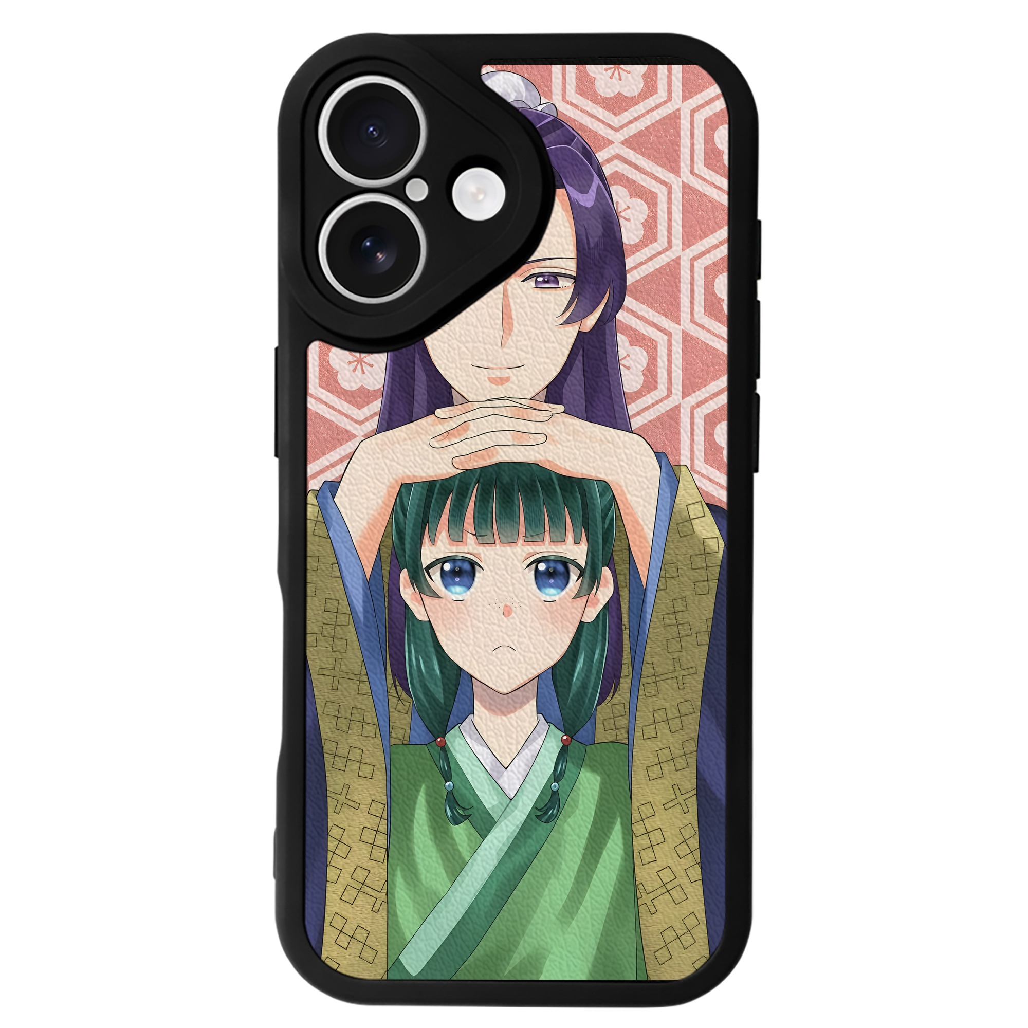 （画像用） 薬屋のひとりごと The Apothecary Diaries 【iPhone 16シリーズ対応】シリコンスマホケース（レザー調） 材質：シリコン
